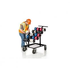 Wire Wagon 535, Large Capacity Wire Cart by Southwire -Deals Freeman Store black southwire tool carts 56825201 40 1000