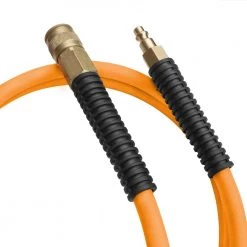 65 ft. Compact Retractable Air Hose Reel with 1/4 in. Hybrid Air Hose and 180 degree Swivel Wall Mount by Freeman -Deals Freeman Store freeman air hoses p1465chr 1f 1000