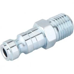 Zinc 1/4 in. x 1/4 in. Male to Male Automotive Plug by Freeman