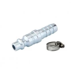 Zinc 1/4 in. x 3/8 in. Industrial Barbed Plug by Freeman