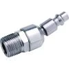 Zinc 1/4 in. x 3/8 in. Male to Male Swivel Industrial Plug by Freeman