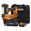 20-Volt Cordless 18-Gauge Brad Nailer Kit with Fasteners (500-Count) - 1400 Shots per Charge by Freeman