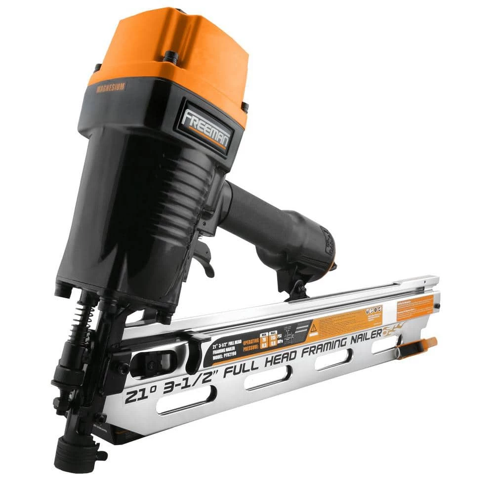 Pneumatic Framing and Finishing Nailer and Stapler Kit with Bag (4-Piece) by Freeman 5 Pneumatic Framing and Finishing Nailer and Stapler Kit with Bag (4-Piece) by Freeman - Image 5