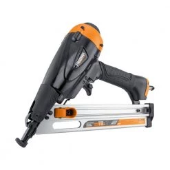 Pneumatic 15-Gauge 34-Degree Angle 2-1/2 in. Finish Nailer with Case by Freeman