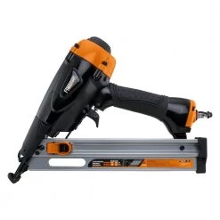 Pneumatic 15-Gauge 34-Degree Angle 2-1/2 in. Finish Nailer with Case by Freeman -Deals Freeman Store freeman finishing nailers pfn1564 66 1000