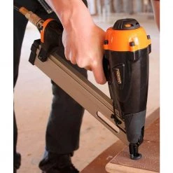Pneumatic 15-Gauge 34-Degree Angle 2-1/2 in. Finish Nailer with Case by Freeman -Deals Freeman Store freeman finishing nailers pfn1564 76 1000