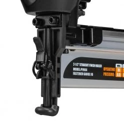 Pneumatic 16-Gauge 2-1/2 in. Straight Finish Nailer by Freeman -Deals Freeman Store freeman finishing nailers pfn64 1d 1000