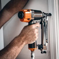 Pneumatic 16-Gauge 2-1/2 in. Straight Finish Nailer by Freeman -Deals Freeman Store freeman finishing nailers pfn64 76 1000