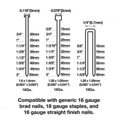 Pneumatic 3-in-1 16-Gauge/18-Gauge Finish Nailer and Stapler by Freeman -Deals Freeman Store freeman finishing nailers pxl31 76 1000