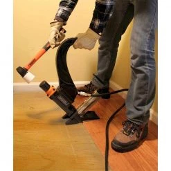 Lightweight Pneumatic 2-in-1 16-Gauge 2 in. Flooring Nailer and Stapler by Freeman -Deals Freeman Store freeman floor nailers p50lslw fa 1000