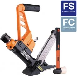 Lightweight Pneumatic 3-in-1 15.5-Gauge and 16-Gauge 2 in. Flooring Nailer and Stapler by Freeman -Deals Freeman Store freeman floor nailers pdx50c c3 1000