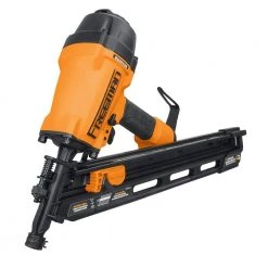 2nd Generation Pneumatic 34-Degree 3-1/2 in. Clipped Head Framing Nailer by Freeman