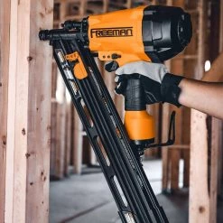 2nd Generation Pneumatic 34-Degree 3-1/2 in. Clipped Head Framing Nailer by Freeman -Deals Freeman Store freeman framing nailers g2fr3490 fa 1000