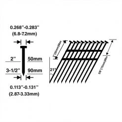 Pneumatic 21-Degree 3-1/2 in. Framing Nailer with Case by Freeman -Deals Freeman Store freeman framing nailers pfr2190 44 1000