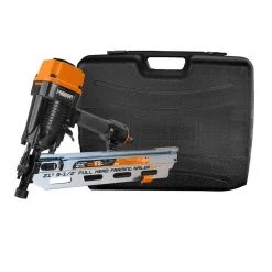 Pneumatic 21-Degree 3-1/2 in. Framing Nailer with Case by Freeman