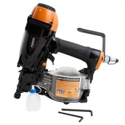 Pneumatic 3-1/2 in. 21-Degree Framing Nailer with Storage Case and Pneumatic 2-1/2 in. 15-Degree Coil Siding Nailer Kit by Freeman -Deals Freeman Store freeman framing nailers pfr21cn65 c3 1000
