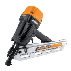 Pneumatic 34 Degree 3-1/2 in. Clipped Head Framing Nailer by Freeman