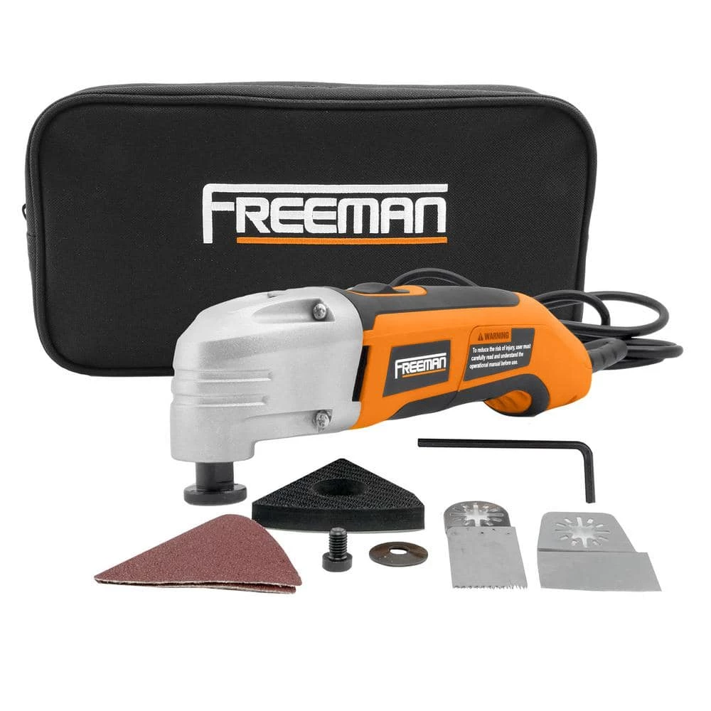 Oscillating Multi-Function Power Tool Kit with Bag by Freeman 1 Oscillating Multi-Function Power Tool Kit with Bag by Freeman