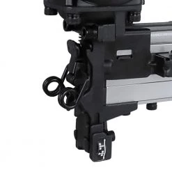 Pneumatic 10.5-Gauge 1-9/16 in. Fencing Stapler with Adjustable Metal Belt Hook and Case by Freeman -Deals Freeman Store freeman pneumatic staplers pfs105 40 1000