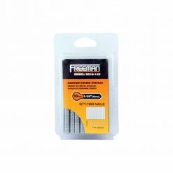 1-1/4 in. 18-Gauge Glue Collated Narrow Crown Staples (1000 Count) by Freeman
