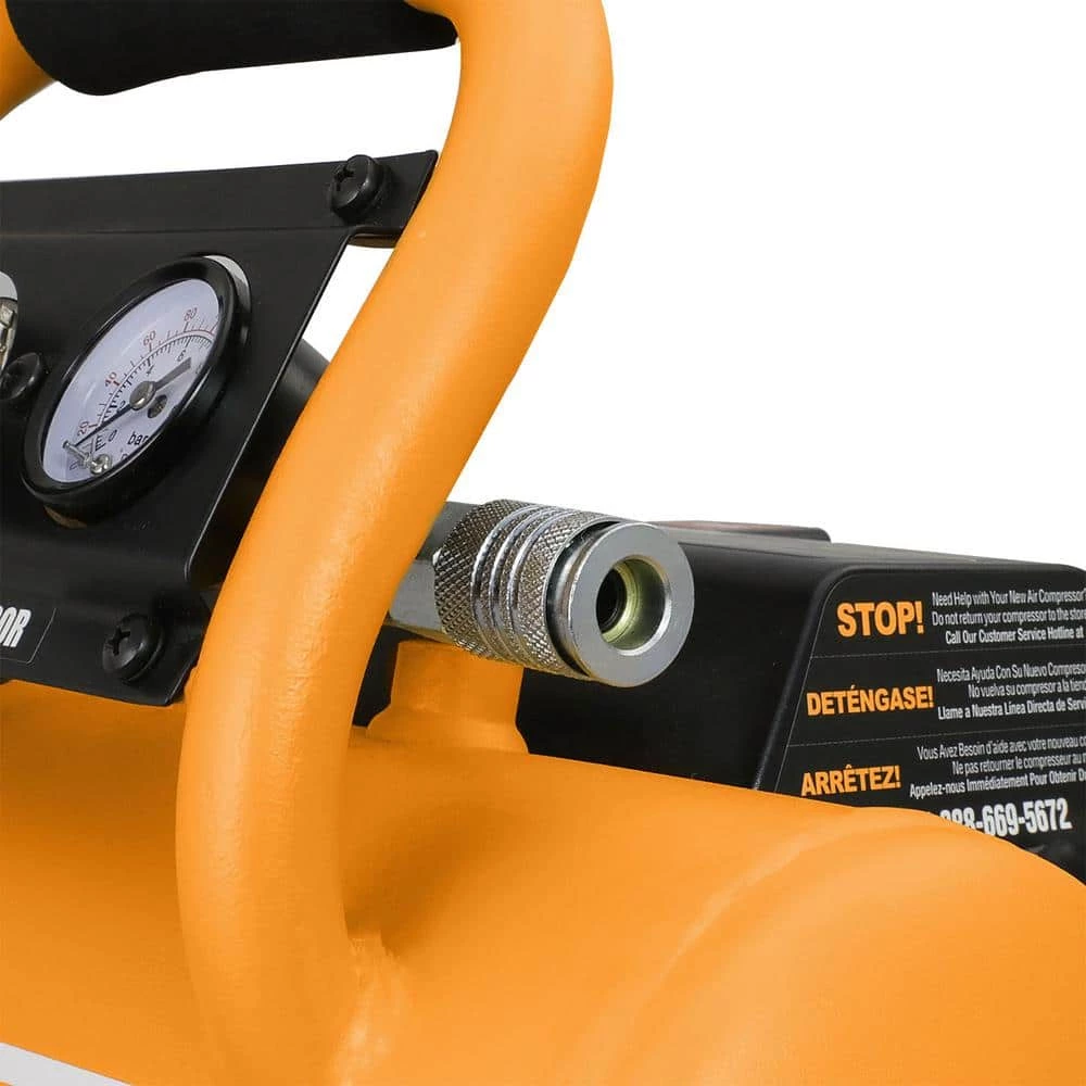 1 Gal. 20-Volt Cordless 1/3 HP Air Compressor Kit with 4 Ah Lithium-Ion Battery and Quick Charger - 700 Shots per Charge by Freeman 5 1 Gal. 20-Volt Cordless 1/3 HP Air Compressor Kit with 4 Ah Lithium-Ion Battery and Quick Charger - 700 Shots per Charge by Freeman - Image 5