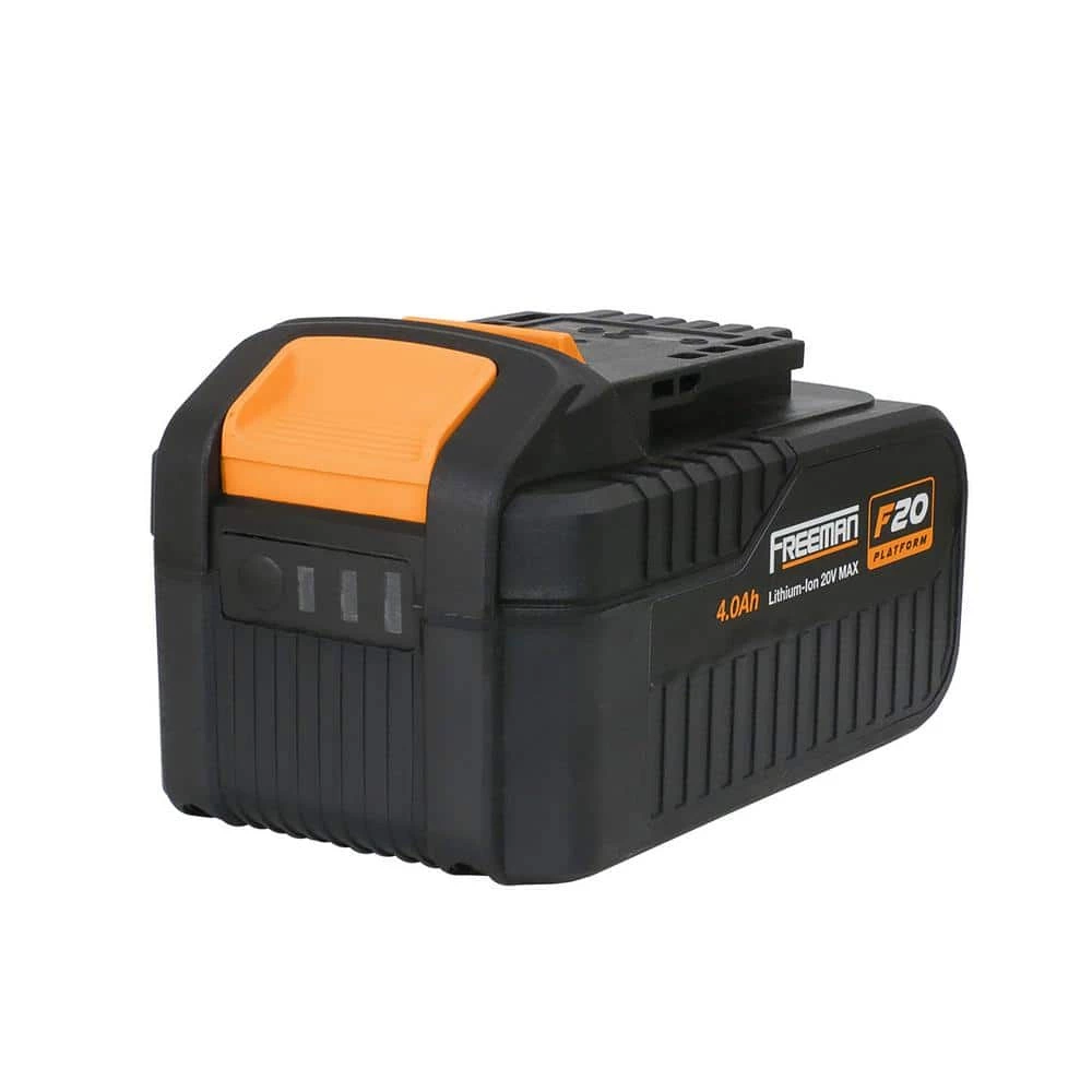 1 Gal. 20-Volt Cordless 1/3 HP Air Compressor Kit with 4 Ah Lithium-Ion Battery and Quick Charger - 700 Shots per Charge by Freeman 7 1 Gal. 20-Volt Cordless 1/3 HP Air Compressor Kit with 4 Ah Lithium-Ion Battery and Quick Charger - 700 Shots per Charge by Freeman - Image 7