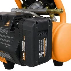 1 Gal. 20-Volt Cordless 1/3 HP Air Compressor Kit with 4 Ah Lithium-Ion Battery and Quick Charger - 700 Shots per Charge by Freeman 17 1 Gal. 20-Volt Cordless 1/3 HP Air Compressor Kit with 4 Ah Lithium-Ion Battery and Quick Charger - 700 Shots per Charge by Freeman -Deals Freeman Store freeman portable air compressors pe20v1gck a0 1000