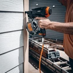 Pneumatic 15-Degree 2 in. Coil Siding Nailer by Freeman -Deals Freeman Store freeman siding nailers pcn50 44 1000