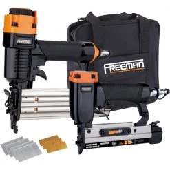 Pneumatic Professional Woodworker Special with Nails (4-Piece) by Freeman