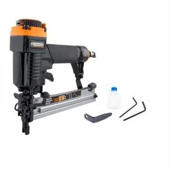 Pneumatic 18-Gauge 7/8 in. Fencing Stapler with Belt Hook by Freeman -Deals Freeman Store freeman specialty nailers pfs18 fa 1000