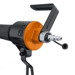 Pneumatic 9-Gauge 2 in. Fencing Stapler with T-Handle, Adjustable Metal Belt Hook, and Case by Freeman -Deals Freeman Store freeman specialty nailers pfs9 1f 1000