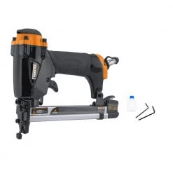 Pneumatic 20-Gauge 9/16 in. Fine Wire Stapler – Compatible with Arrow T50 Staples by Freeman -Deals Freeman Store freeman specialty nailers pfws 44 1000