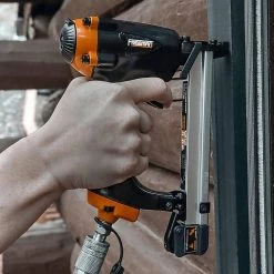 Pneumatic 20-Gauge 9/16 in. Fine Wire Stapler – Compatible with Arrow T50 Staples by Freeman -Deals Freeman Store freeman specialty nailers pfws fa 1000