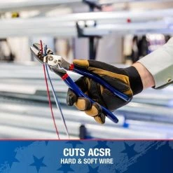 9 in. High-Leverage Side Cutting Pliers by Southwire -Deals Freeman Store southwire all trades cutting pliers 67038040 1f 1000