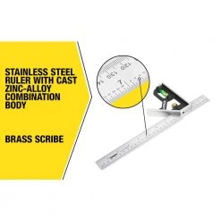 12 in. Combination Square by Southwire -Deals Freeman Store southwire carpenter squares 781636 44 1000