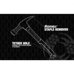18 oz. Heavy-duty Romex Electrician's Straight-Claw Hammer by Southwire -Deals Freeman Store southwire claw hammers 65116740 4f 1000