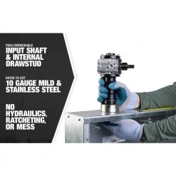 Max Punch XD Knockout 1/2 in. -2 in. Stainless Steel Rated Dies Set 19-Pieces by Southwire -Deals Freeman Store southwire dies 63159901 40 1000