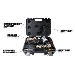 Max Punch XD Knockout 1/2 in. -2 in. Stainless Steel Rated Dies Set 19-Pieces by Southwire -Deals Freeman Store southwire dies 63159901 66 1000