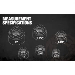 Max Punch XD Knockout 1/2 in. -2 in. Stainless Steel Rated Dies Set 19-Pieces by Southwire -Deals Freeman Store southwire dies 63159901 c3 1000