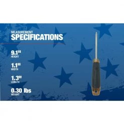 USA #2 Square Tip Screwdriver with 4 in. Shank by Southwire 13 USA #2 Square Tip Screwdriver with 4 in. Shank by Southwire -Deals Freeman Store southwire electrical screwdrivers nut drivers 65139740 1d 1000