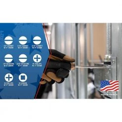 USA 8-Piece Screwdriver Set by Southwire -Deals Freeman Store southwire electrical screwdrivers nut drivers 65139940 4f 1000