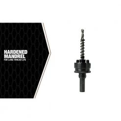 1/2 in. ABS1/2 Hole Saw Arbor Drill Bit by Southwire -Deals Freeman Store southwire hole saw arbors 58295340 4f 1000