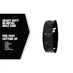Hole Saw Bi-Metal 6-3/8 in. Dia (BMHS6-3/8) by Southwire -Deals Freeman Store southwire hole saw arbors 58297540 4f 1000