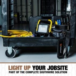 1500 Lumens Ratcheting LED Work Light by Southwire -Deals Freeman Store southwire jobsite lighting csw1x1 1d 1000