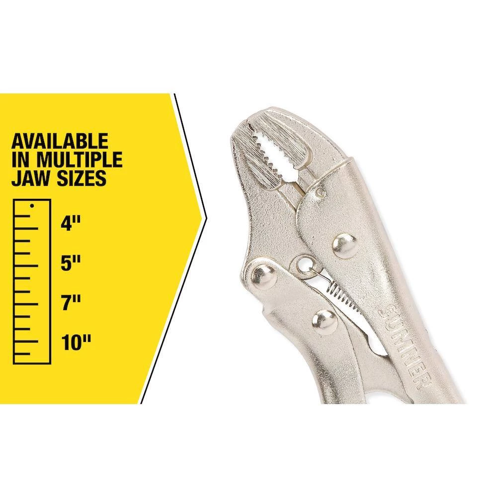 4 in. Curved Locking Pliers with Cutter by Southwire 5 4 in. Curved Locking Pliers with Cutter by Southwire - Image 5