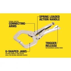 11 in. Locking Clamp by Southwire -Deals Freeman Store southwire locking pliers 781619 4f 1000
