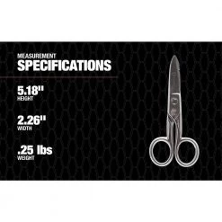 Electrician's Scissors by Southwire 11 Electrician's Scissors by Southwire -Deals Freeman Store southwire scissors 58283540 fa 1000