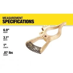 200 AMP Copper Ground Clamp by Southwire 11 200 AMP Copper Ground Clamp by Southwire -Deals Freeman Store southwire welding clamps 781635 fa 1000