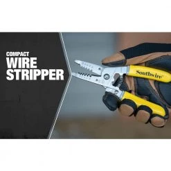 6 in. Compact Wire Stripper 10 AWG -18 AWG by Southwire -Deals Freeman Store southwire wire strippers 58278140 c3 1000