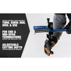 8 in. Adjustable Cable Stripper 1/0-1000 KCMIL by Southwire -Deals Freeman Store southwire wire strippers 64984901 1f 1000